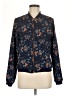 Trafaluc by Zara 100% Polyester Floral Blue Jacket Size M - photo 1