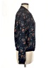 Trafaluc by Zara 100% Polyester Floral Blue Jacket Size M - photo 4