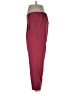 Ann Taylor LOFT Outlet Color Block Burgundy Track Pants Size L - photo 5
