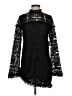 Tularosa 100% Polyester Black Long Sleeve Top Size XXS - photo 1