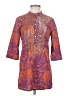 Figue 100% Cotton Paisley Purple 3/4 Sleeve Blouse Size S - photo 1