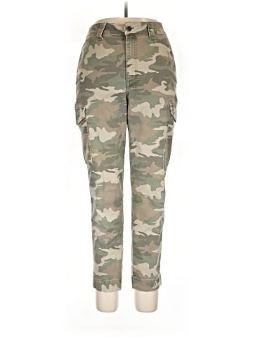 Madewell Classic Straight Cargo Pants in Camo (view 1)