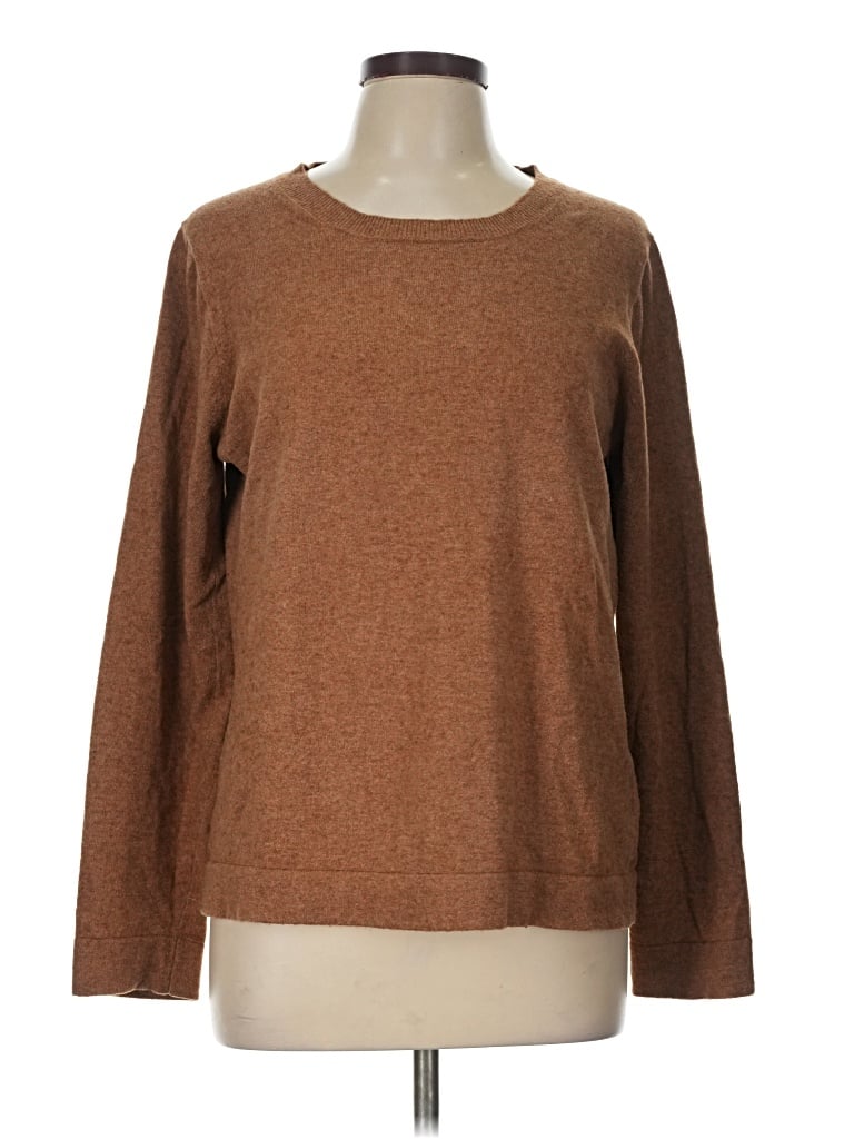 Pre-owned J.crew Mercantile Pullover Sweater In Brown