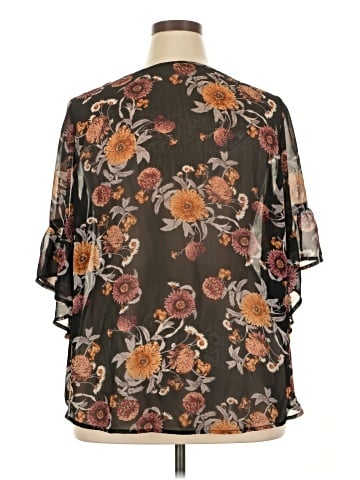 Style&Co 3/4 Sleeve Blouse (view 2)