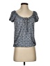 Max Studio Blue Short Sleeve T-Shirt Size XS - photo 1