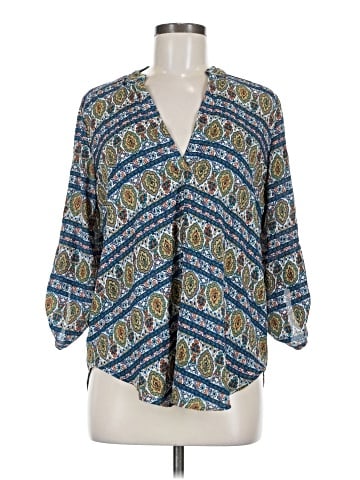 Lush 3/4 Sleeve Blouse (view 1)