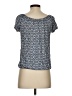 Max Studio Blue Short Sleeve T-Shirt Size XS - photo 2