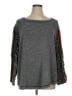 Indigo Thread Co. Gray Long Sleeve Top Size 1X - photo 1