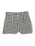 Zara Houndstooth Ivory White Shorts Size M - photo 1