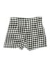 Zara Houndstooth Ivory White Shorts Size M - photo 2