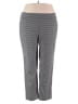 Terra & Sky Chevron-herringbone Gray Casual Pants Size 2X - photo 1