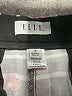 Elle Print Black Shorts Size 14 - photo 3
