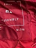 Free Assembly 100% Recycled Polyester Hearts Black Track Jacket Size 7 - 8 - photo 3