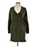 Express 100% Polyester Green Pullover Sweater Size XS - photo 1