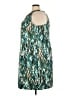 Connected Apparel Print Teal Cocktail Dress Size 24W - photo 5