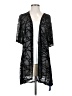 Floerns Black Kimono Size XS - photo 1