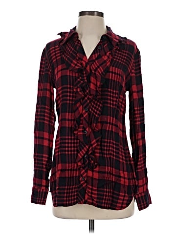 CAbi Long Sleeve Button-Down Shirt (view 1)