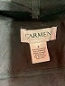 Carmen Carmen Marc Valvo Black Vest Size 8 - photo 6