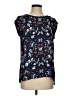DR2 100% Polyester Black Short Sleeve Blouse Size S - photo 1