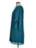 AB Studio 100% Polyester Solid Teal Casual Dress Size M - photo 5
