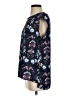 DR2 100% Polyester Black Short Sleeve Blouse Size S - photo 5