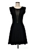 Bebe Solid Black Casual Dress Size M - photo 1