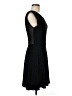 Bebe Solid Black Casual Dress Size M - photo 4