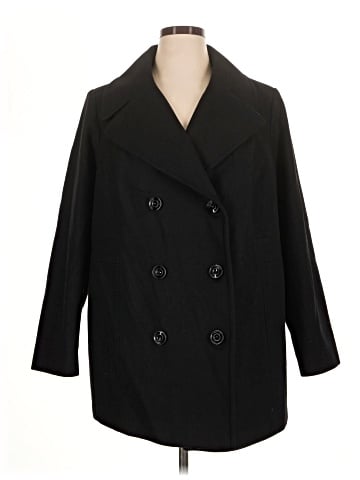 London Fog Wool Coat (view 1)