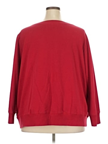 Woman Within Pullover Sweater (view 2)