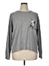 DKNY Silver Pullover Sweater Size XL - photo 1