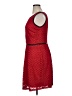 En Focus Argyle Red Cocktail Dress Size 14 - photo 5