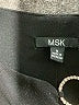 MSK Black Casual Dress Size M - photo 4