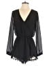 Astr Solid Black Romper Size PEstimated - photo 1