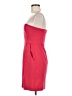 BCBGMAXAZRIA Solid Red Cocktail Dress Size 6 - photo 5