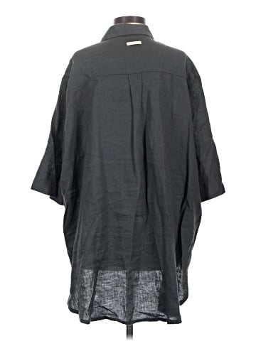 Nude Lucy 3/4 Sleeve Button-Down Shirt (view 2)