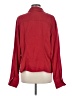 Coldwater Creek 100% Tencel Red Jacket Size L - photo 2