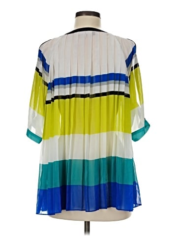 JLo by Jennifer Lopez 3/4 Sleeve Blouse (view 2)