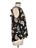 Ann Taylor LOFT Outlet 100% Polyester Black Sleeveless Blouse Size M - photo 4