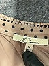 Les Serein 100% Polyester Polka Dots Brown Long Sleeve Blouse Size M - photo 7