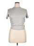 Unbranded Gray Short Sleeve Turtleneck Size XL - photo 1