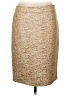 Willi Smith Tweed Gold Formal Skirt Size 8 - photo 1