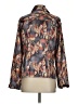 Spanner Floral Brown Long Sleeve Blouse Size 4 - photo 2