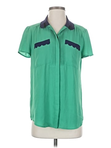 HD in Paris Short Sleeve Blouse (view 1)