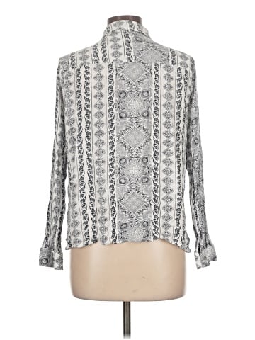 En Creme Long Sleeve Blouse (view 2)