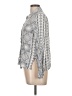En Creme Silver Long Sleeve Blouse Size L - photo 5