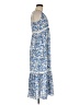 CeCe 100% Polyester Blue Casual Dress Size 8 - photo 4