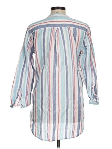 L.L.Bean 3/4 Sleeve Button-Down Shirt (view 2)