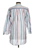 L.L.Bean Stripes Blue 3/4 Sleeve Button-Down Shirt Size M - photo 2