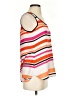 Express 100% Polyester Stripes Orange Sleeveless Blouse Size S - photo 4