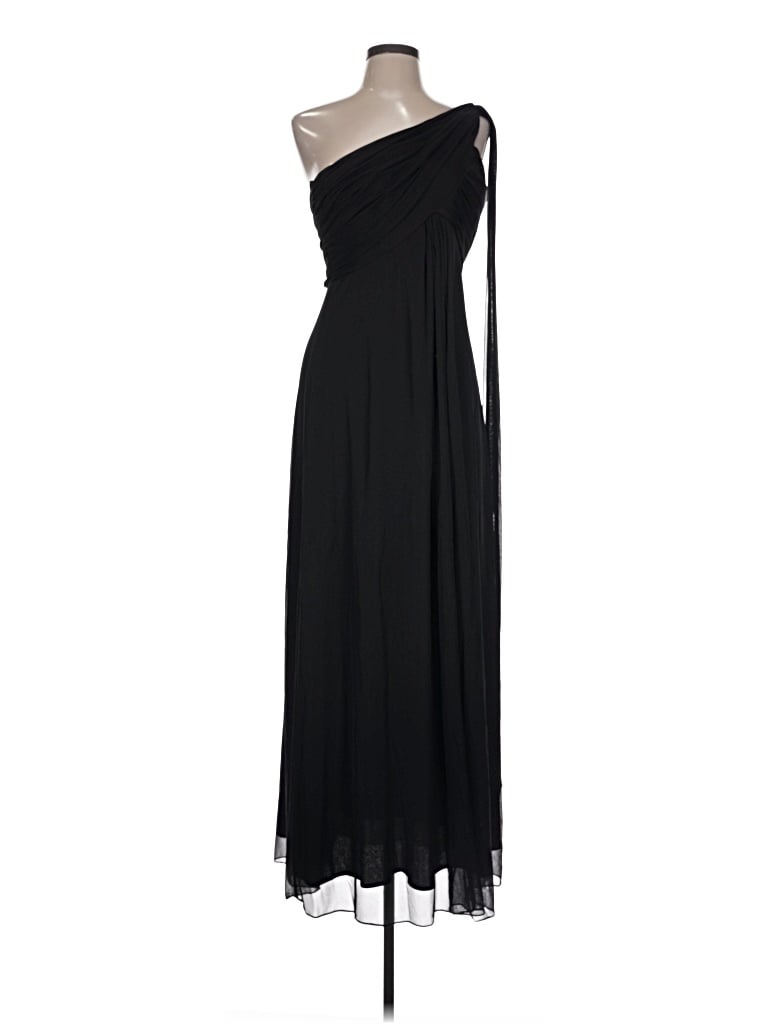 Pre-owned Alex Evenings Cocktail Dress In Black